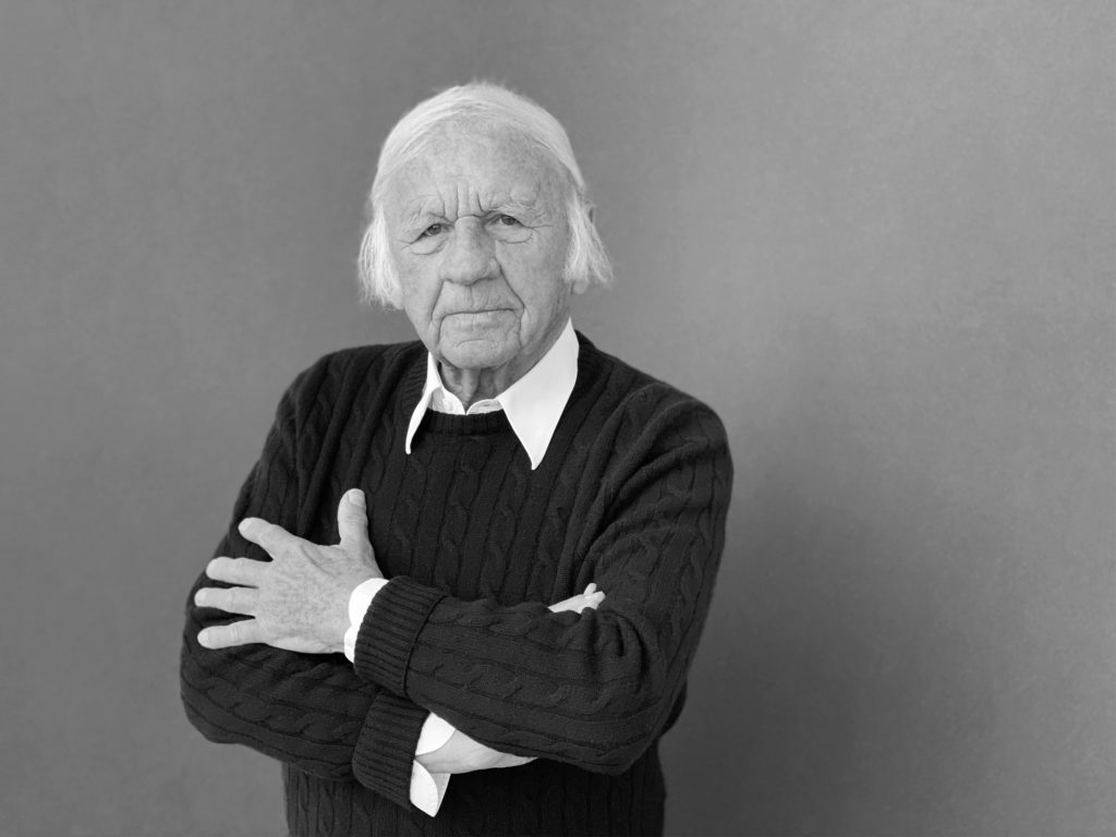 Heinz Mack kurz vor seinem 90. Geburtstag, 2021